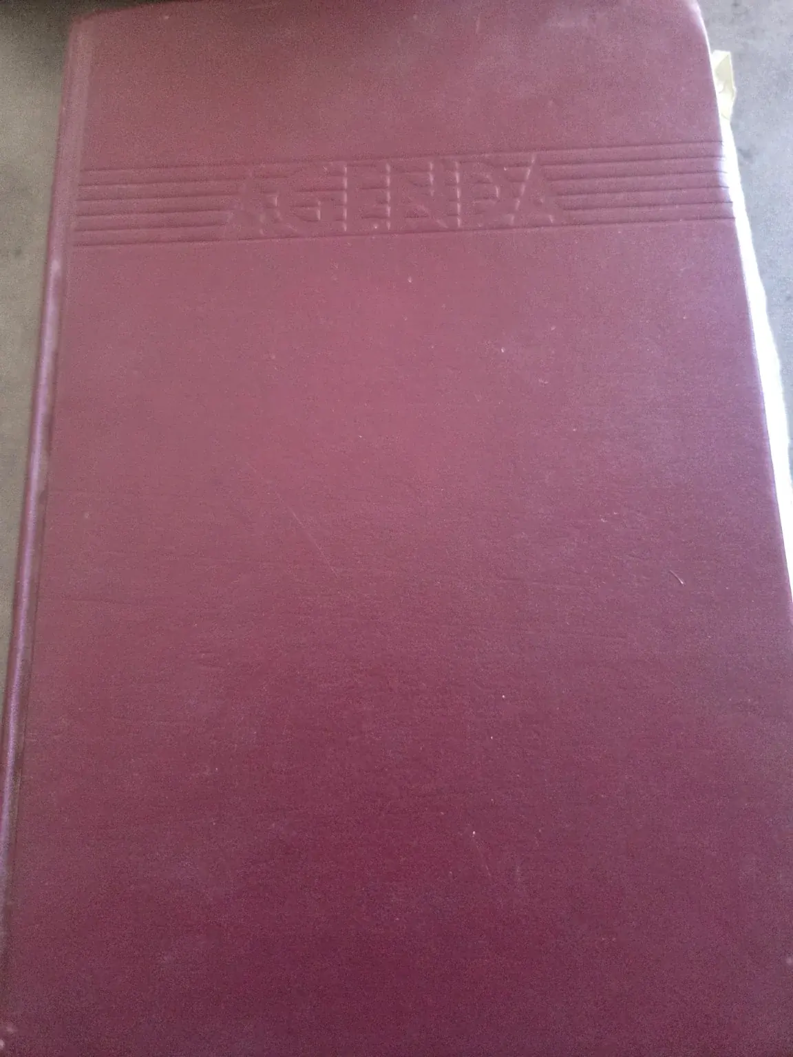 Agenda personnel de 1994